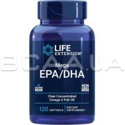 Life Extension, Mega EPA/DHA, 120 Softgels