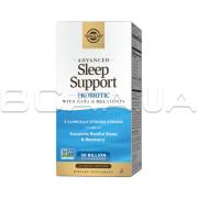 Solgar, Advanced, Sleep Support Probiotic with GABA & Melatonin, 30 Vegan Capsules