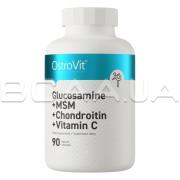 Ostrovit, Glucosamine + MSM + Chondroitin + Vitamin C, 90 Tablets