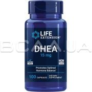 Life Extension, DHEA 15 mg, 100 Capsules
