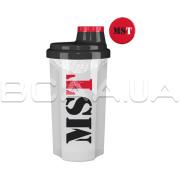 MST, Shaker Transparent Black & Red, 700 ml