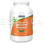 Now Foods, Certified Organic Spirulina Powder Pure, 454 g