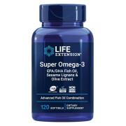 Life Extension, Super Omega-3, EPA/DHA Fish Oil, Sesame Lignans & Olive Extract, 120 Softgels
