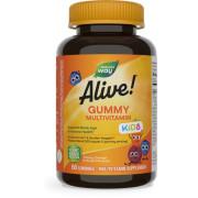 Natures Way, Alive! Kids, Gummy Multivitamin, 60 Gummies