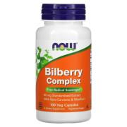 Уцененный Now Foods, Bilberry Complex, 100 Veg Capsules