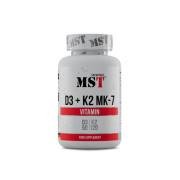 MST, Vitamin D3 + K2 MK-7, 120 Softgels