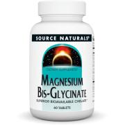 Source Naturals, Magnesium Bis-Glycinate, 60 Tablets