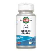 KAL, D-3 125 mcg (5000 IU), 90 Softgels