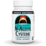 Source Naturals, N-Acetyl Cysteine 600 mg, 60 Tablets