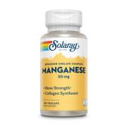 Solaray, Manganese 50 mg, Advanced Chelate Complex, 100 VegCaps