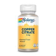Solaray, Copper Citrate 2 mg, 60 VegCaps