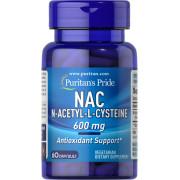Puritans Pride, NAC N-Acetyl-L-Cysteine 600 mg, 60 Capsules