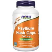 Now Foods, Psyllium Husk Caps 500 mg, 500 Veg Capsules
