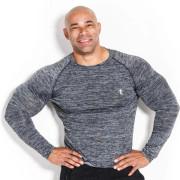 Kevin Levrone, Longsleeve Compression, Dark Grey