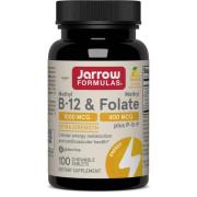 Jarrow Formulas, Vegan Methyl B-12 & Methyl Folate, 100 Chewable Tablets