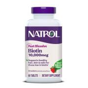 Natrol, Biotin 10000 mcg, Fast Dissolve, 60 Tablets