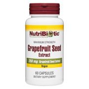 NutriBiotic, Grapefruit Seed Extract 250 mg, Maximum Strength, 60 Capsules