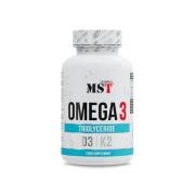 MST, Omega 3 Triglyceride D3 K2, 120 Softgels