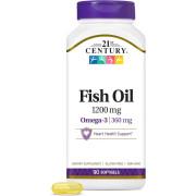 21st Century, Fish Oil 1200 mg, 90 Softgels