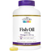 21st Century, Fish Oil 1200 mg, 140 Softgels