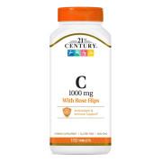 21st Century, Vitamin C with Rose Hips, 110 Tablets