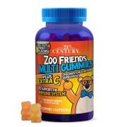 21st Century, Zoo Friends, Multi Gummies, Plus Extra C, 60 Gummies