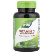 Natures Way, Vitamin C with Bioflavonoids, 100 Capsules