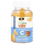 Lifeable, Kids, Vitamin C Gummies, Sugar Free, 60 Count