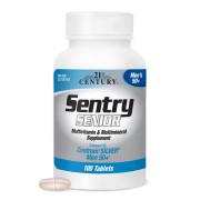 21st Century, Sentry Senior, Mens 50+, 100 Tablets