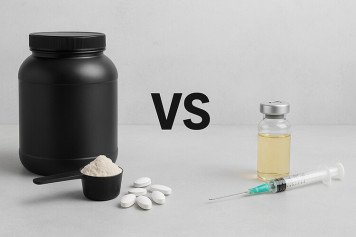 Спортивне харчування vs стероїди: основні відмінності